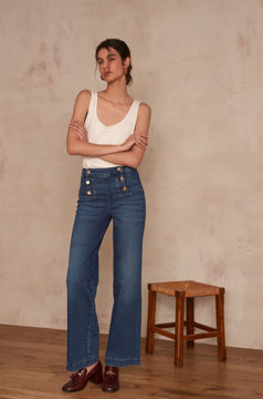 Picture of OXAN WIDE-LEG JEANS
